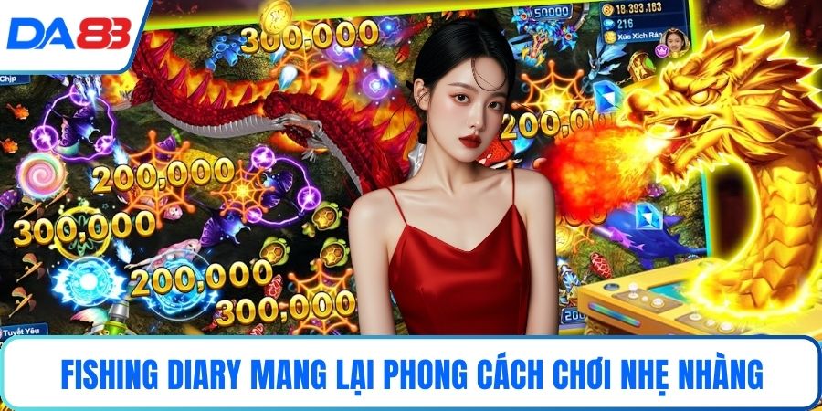 Fishing Diary mang lại phong cách chơi nhẹ nhàng