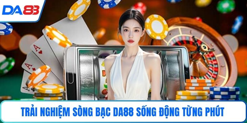 Trải nghiệm sòng bạc DA88 sống động từng phút